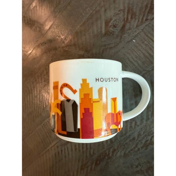 Starbucks Houston You Are Here Series Collection Mug 14oz Coffee Tea Cup 2014 - Picture 4 of 6